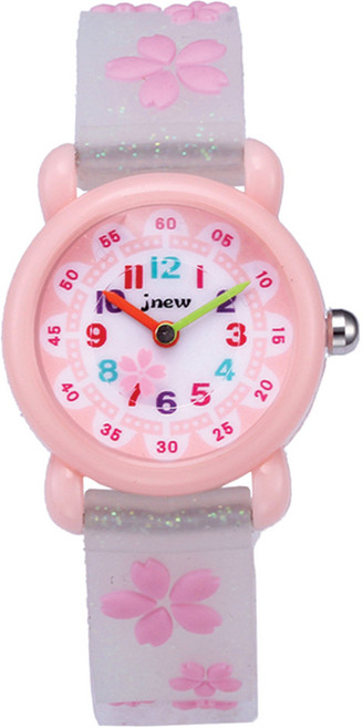 제이뉴 하이유니 아동용 꽃잎살랑 손목 시계
