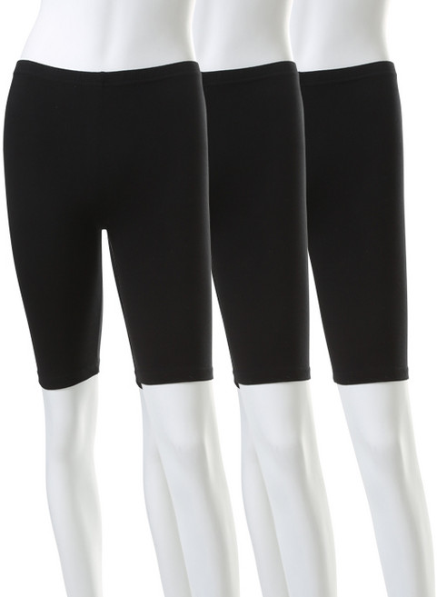 캐리루시 스판 면 5부 속바지 레깅스 3p