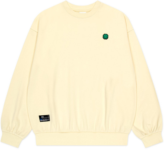 젤리스튜디오 아동용 스마일 포인트 맨투맨 티셔츠