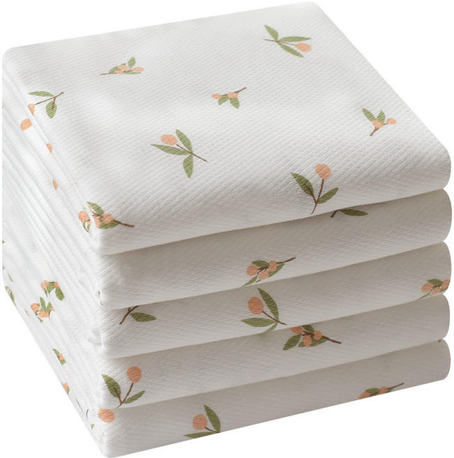 베이비앤아이 소프트 사각 천 기저귀, 올리브, 5개