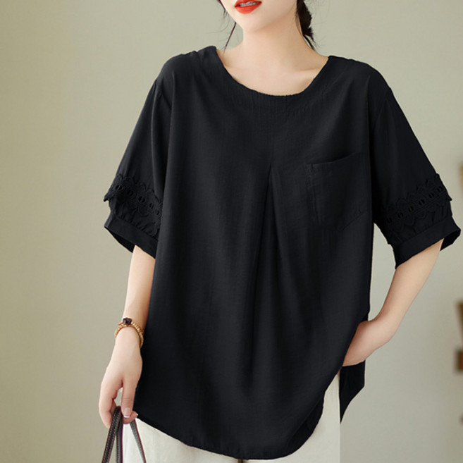 포플러앤씨 에티즌 포켓 블라우스 P24SMBL032907