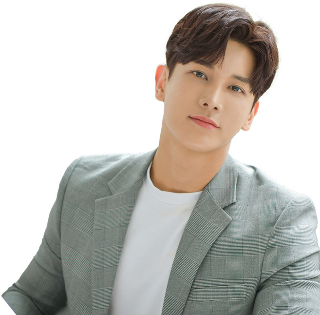 남성용 정수리탈모 아이롱 가르마펌 부분가발 탑스타일 투블럭, 내츄럴브라운, 1개