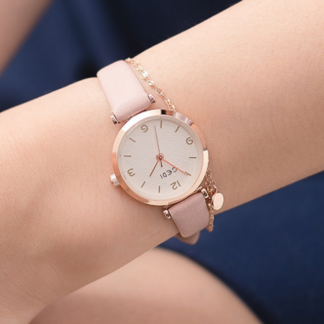 GEDI 여성용 비비드 베이직 손목시계