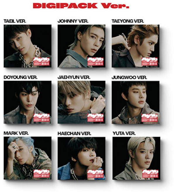 NCT 127 正規4輯改版《Ay-Yo》Digipack Ver.(版本隨機), 1CD