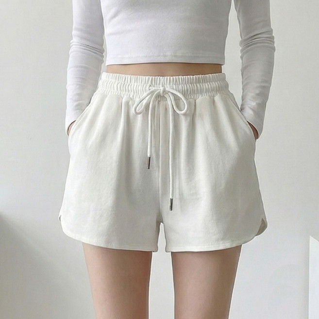 소니오 여성용 프리텐다드 심플 반바지