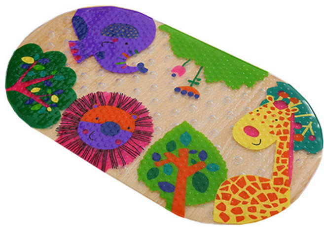 애니멀즈 욕실 매트 69 x 38 cm, 주토피아, 1개