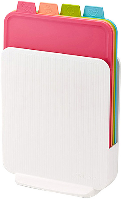 cimelax Slim Stand 砧板組 砧板*4+砧板盒*1, 4個砧板 + 砧板盒, 1組