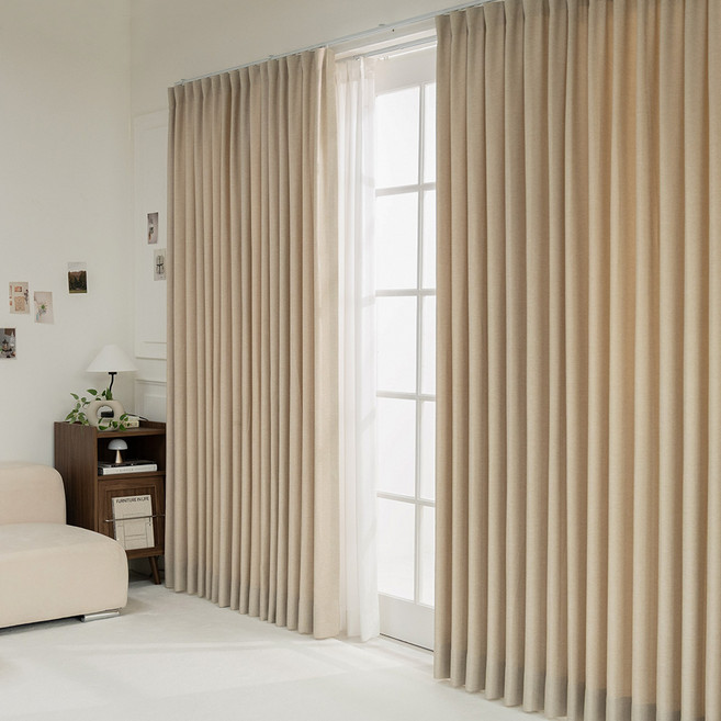 아라크네 라비에 형상기억 암막커튼 핀형 2p