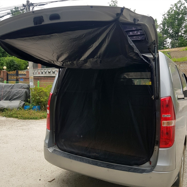 MIRCA Easy Tailgate ET Starex專用車泊帳篷, 黑色