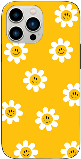 폰팔레트 스마일 데이지 카드범퍼 휴대폰 케이스
