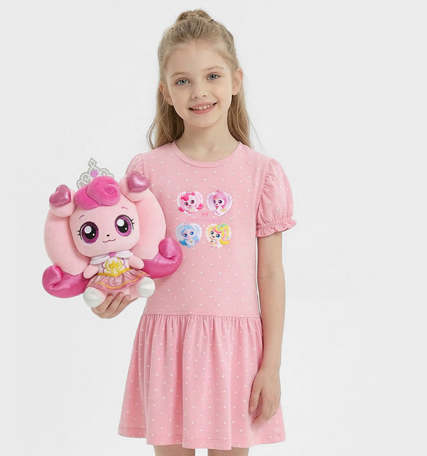 PremierFam 兒童款 奇妙萌可 涼感五分連身裙