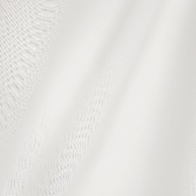 Leuhome 寬幅 20支棉素色基本款布料, 象牙白, 1個