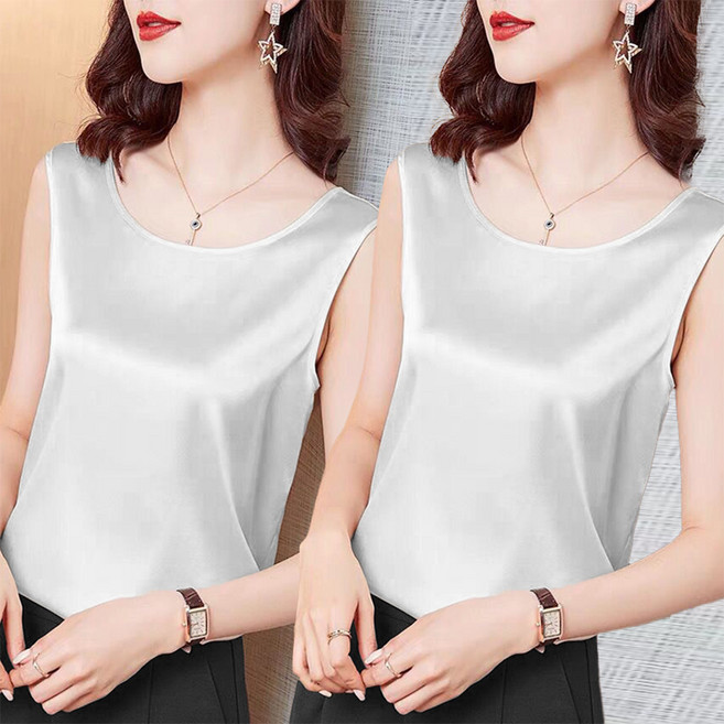 엘쏘 여성용 실크 프리미엄 나시 2p 세트