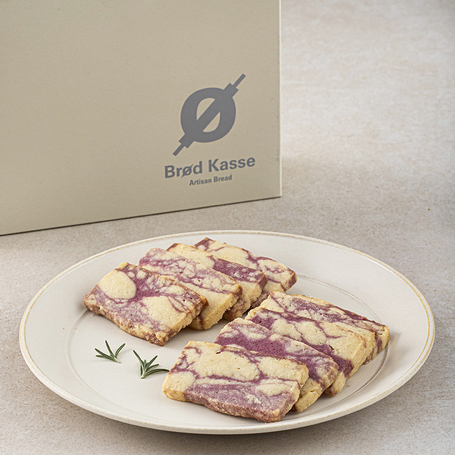 브로드카세 사브레 라즈베리 마블쿠키, 180g, 1개입, 1개