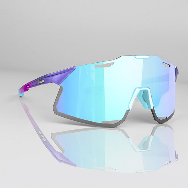 가빈 고글 스포츠 선글라스 G102, C009 투톤 스카이미러렌즈, 1개