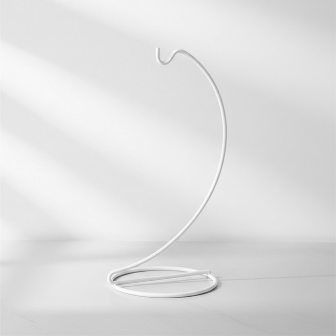 앞날창창 행잉 플랜트 스탠드거치대, 화이트, 1개