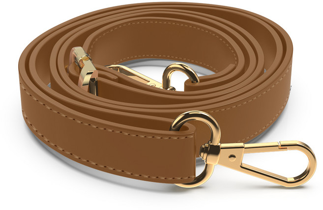 워너프 라오 롱스트랩 핸드폰 목걸이 줄 C, 레더브라운, 1개