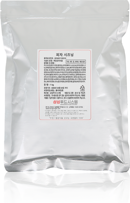 상상시즈닝 피자 시즈닝, 1kg, 1개