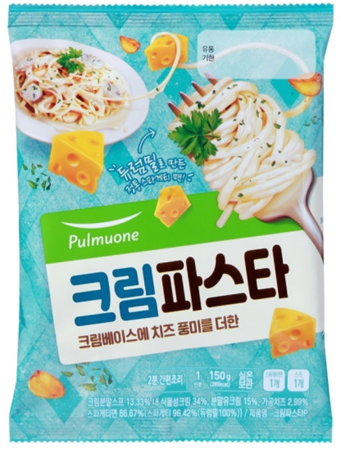 풀무원 크림 파스타, 150g, 1개