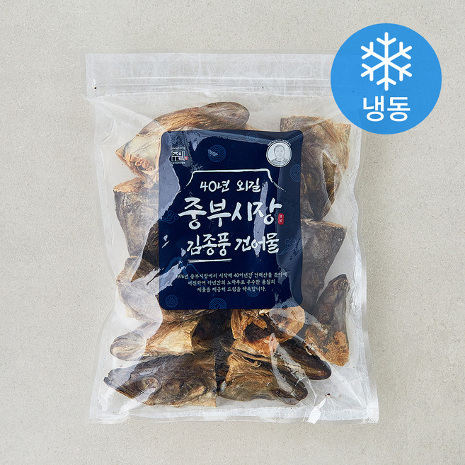 주일 중부시장 김종풍 소백산 황태머리 육수용 (냉동), 1개, 450g
