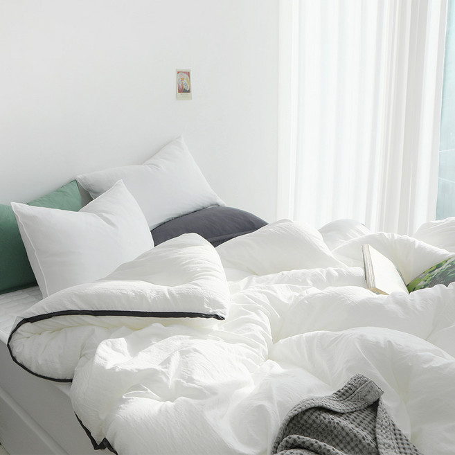 이블랑 푸딩 옥수수솜 에어워싱 이불베개세트