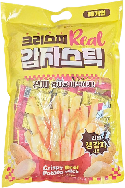 크리스피 리얼 감자스틱, 360g, 1개