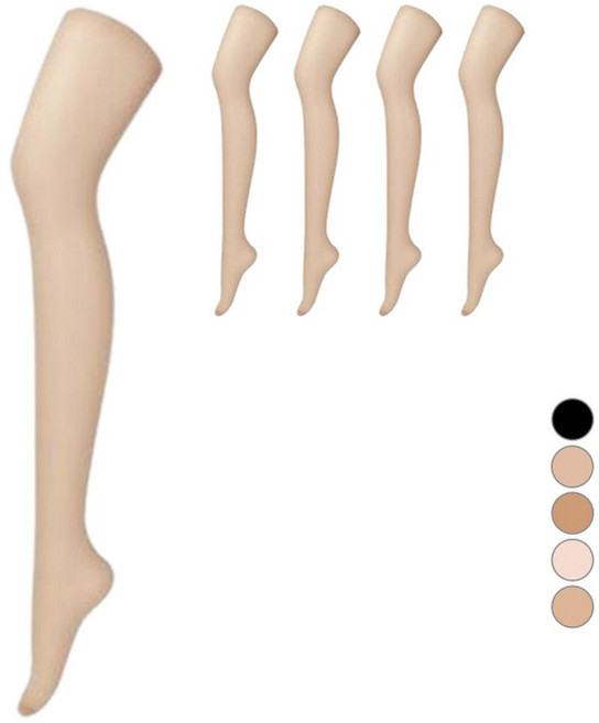 PANDORA by VIVIEN 女性用 20D 高彈力 褲襪 5入