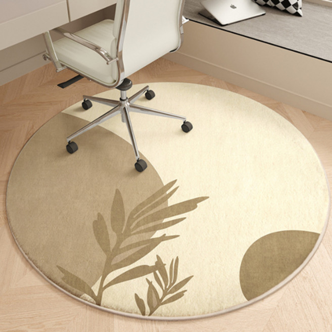 위더홈 소프트 오트밀 앤 허브 컬러 러그