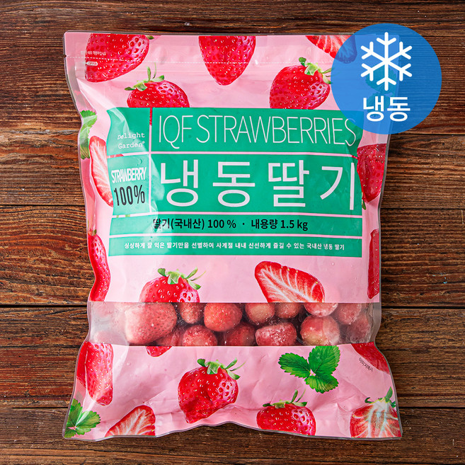 딜라잇가든 딸기 (냉동), 1.5kg, 1개