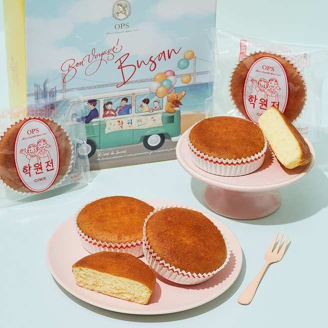 옵스 학원전 케이크 부산, 45g, 10개입, 1개
