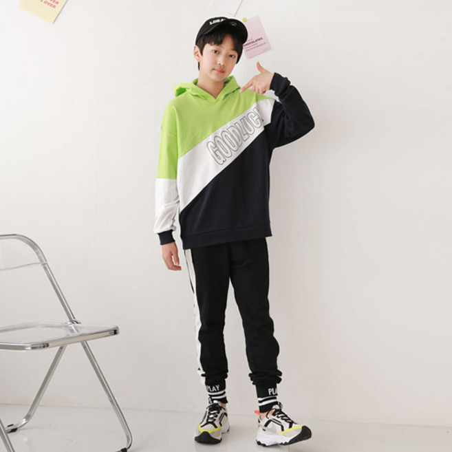 나나주니 남아용 굿럭후드플레이 상하의 세트