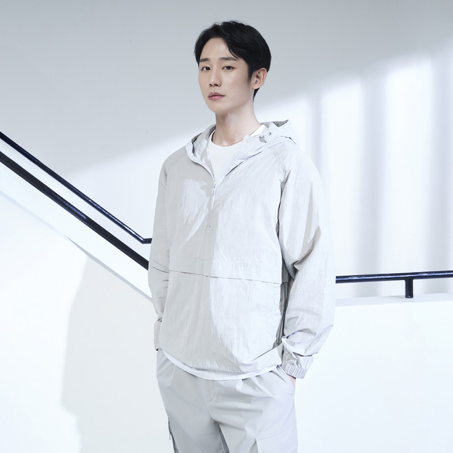 마인드브릿지 TECHLIFE 후드 아노락 바람막이 MWJP3142