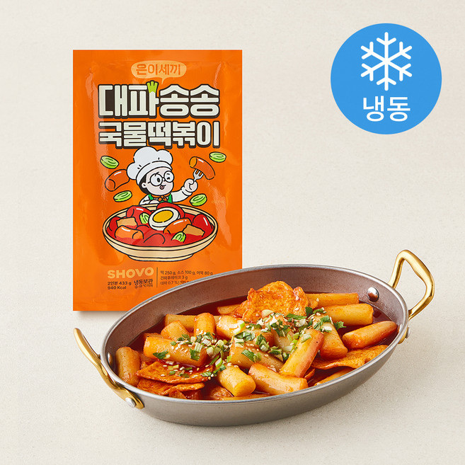 은이세끼 대파송송 국물떡볶이 (냉동), 433g, 1개