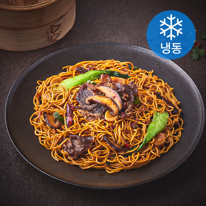 쿡솜씨 티엔미미 우삼겹차우면(냉동), 230g, 1개