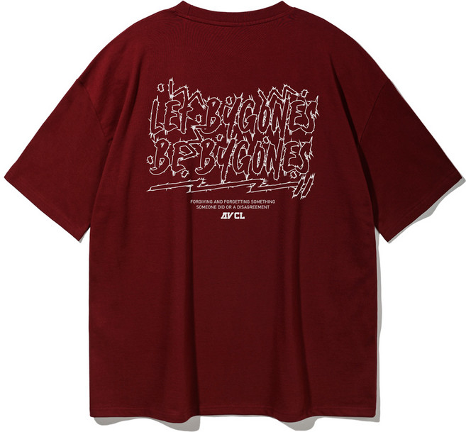 앨빈클로 남녀공용 LETBYGONES 통기성 오버핏 반팔티 AST4503