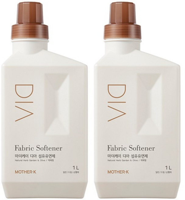 마더케이 디아 섬유유연제, 2개, 1L