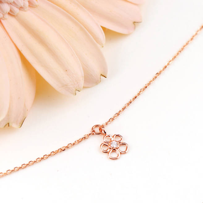 킨트주얼리 여성용 14k 리멤버 탄생화 팔찌 9월