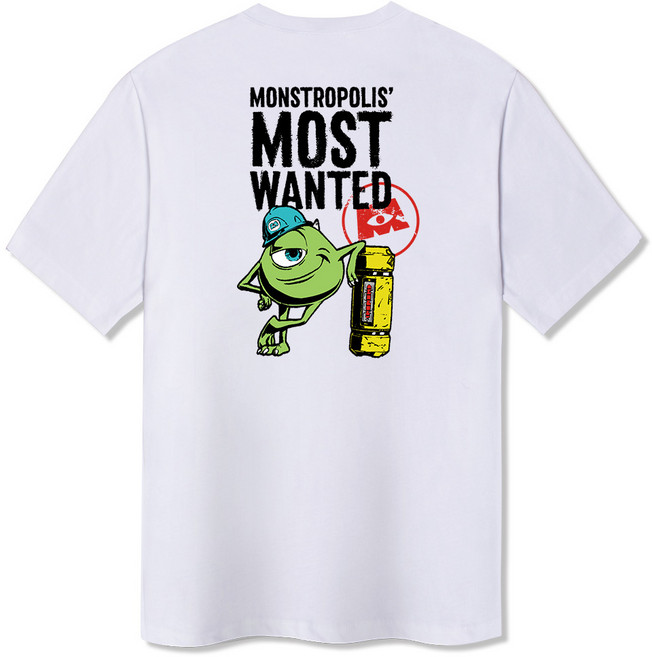 ILLUSO 男女通用 迪士尼 Most Wanted 短袖T恤
