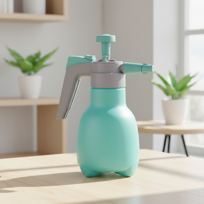 조인메이드 가정용 정원 압축 물 뿌리개, 블루, 1개