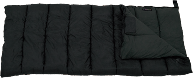 폴라리스캠프 이그니스 R1 3000 동계용 침낭, 블랙, 1개