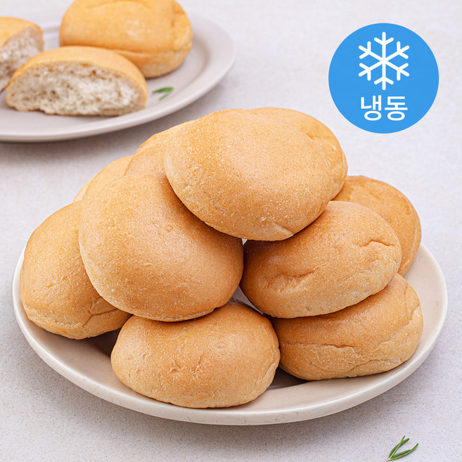 외계인방앗간 현미 저당 모닝빵 (냉동), 400g, 1개