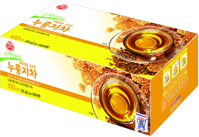 오뚜기 메밀담은 구수한 누룽지차, 2g, 100개입, 1개