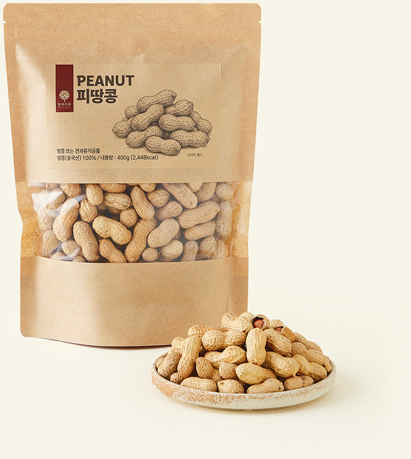 몸애조화 피땅콩, 1개, 400g