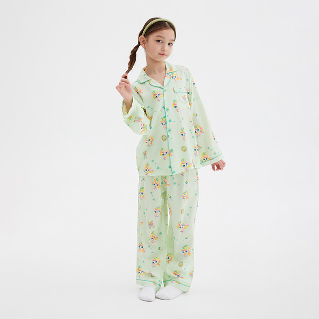 SPAO Kids CATCH! TEENIEPING 長袖睡衣上下套裝