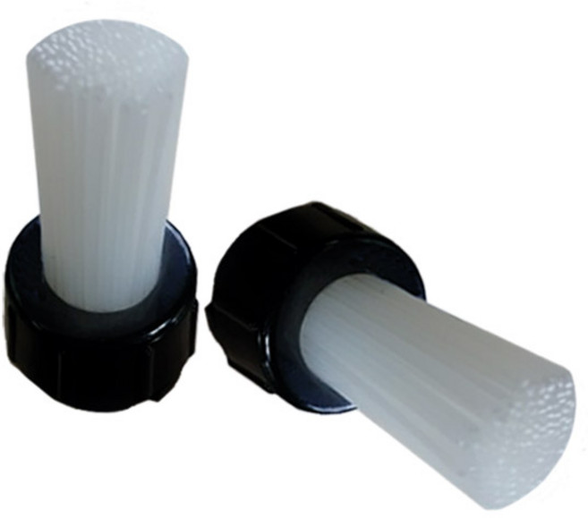 프랜드커피 에스프레소 머신 리필 청소브러쉬, 혼합색상, 2개