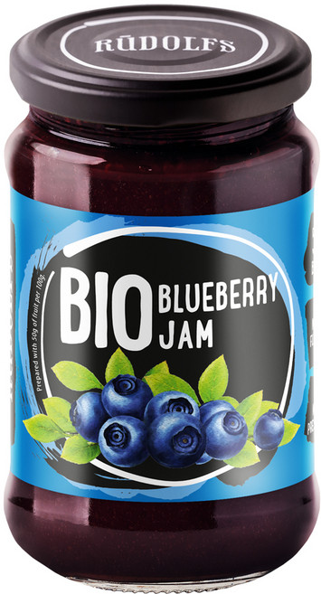 RUDOLFS 유기농 블루베리잼, 400g, 1개