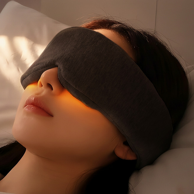 자요 온열팩 프리미엄 암막 수면안대