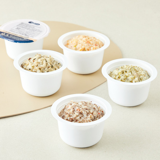 베베쿡 완료기 12~14개월 영양꿀꺽 반짝대장 한우백일송이호두진밥 180g + 새우배추관자진밥 180g + 연어아스파라거스버섯진밥 180g + 대구살호두근대진밥 180g 이유식 B세트, 1세트