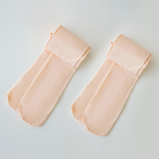 발레키즈 여아용 발레 타이즈 기본 2p