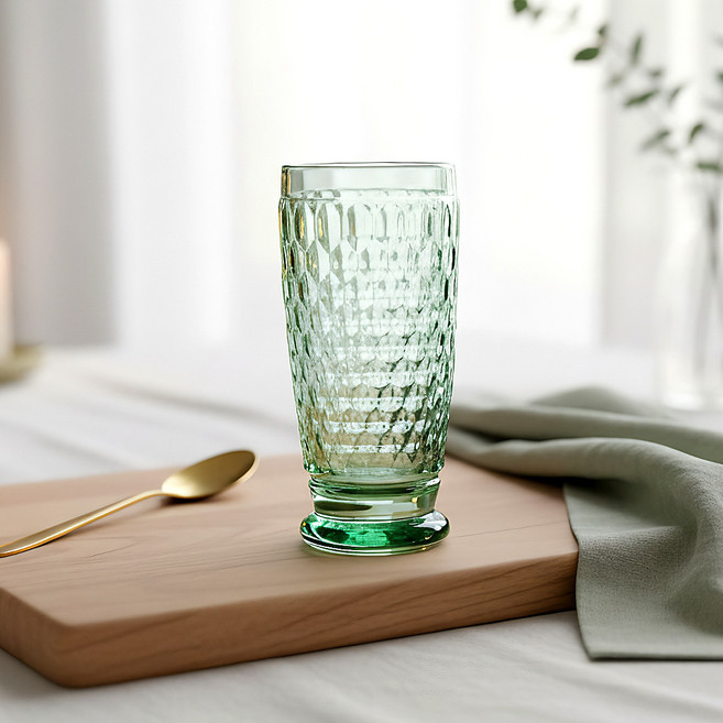 빌레로이앤보흐 보스턴 롱드링크 잔 그린, 400ml, 1개